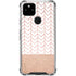 Rose Gold Herringbone Pixel Cases